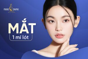 Mắt 1 mí lót