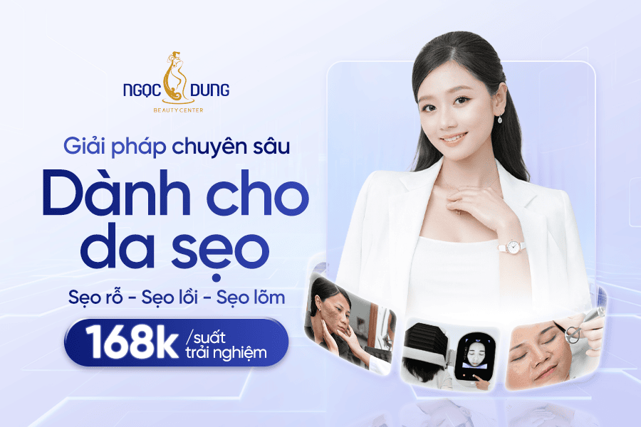 Trị sẹo an toàn bằng công nghệ hiện đại