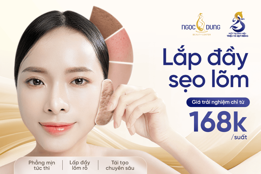 Trị sẹo lõm với Laser: Giải pháp hiện đại cho làn da đẹp